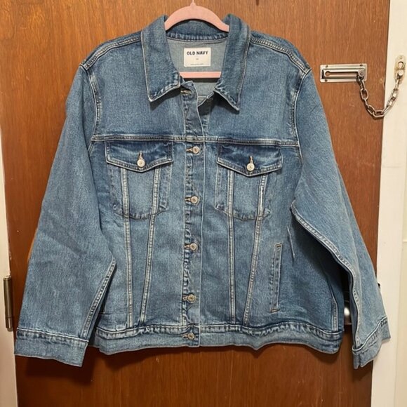 NWT Old Navy Classic Jean Jacket - Picture 4 of 9